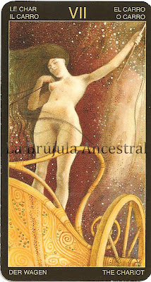 El Carro, Arcanos Mayores Tarot Klimt