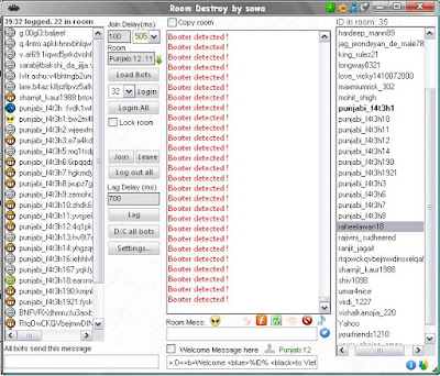 yahoo chat room destroy