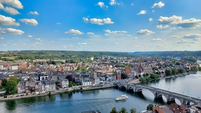 View from the Citadel of Namur, Belgium