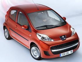 Peugeot 107 Interior. Peugeot 107 Urban.