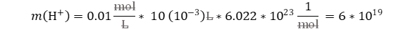 número de iones H+ presentes en 10 ml de HCl al 0.01 M, número de iones H+ con en 10 ml de HCl al 0.01 molar, número de iones H+ con en 10 ml de HCl al 0.01 mol/L, en 10 ml de HCl al 0.01 M hallar el número de iones H+, con en 10 ml de HCl al 0.01 molar calcular el número de iones H+, con en 10 ml de HCl al 0.01 mol/L obtener el número de iones H+