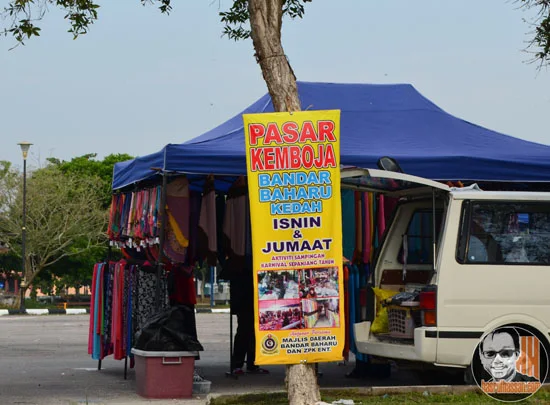 Pasar Kemboja Bandar Baharu Nan Sepi