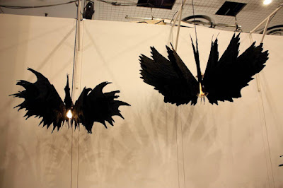 LaTorre Cruz black chandeliers