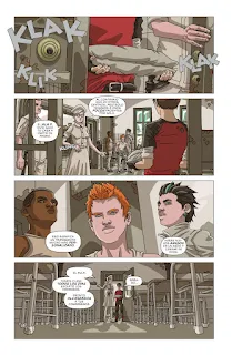 Juvenile, el cómic distópico de Jesús Orellana publicado por Norma Editorial.
