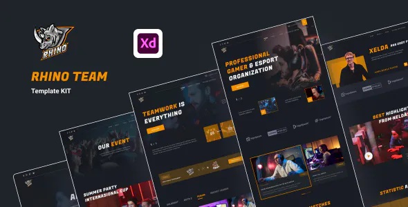 Best eSport & Game Events UI Kit