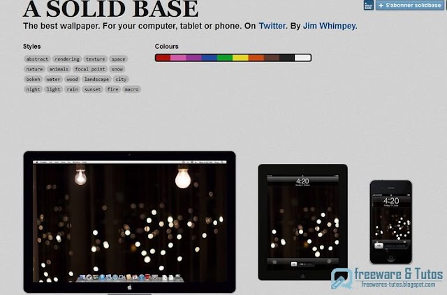 A Solid Base : une ressource de fonds d'écran pour ordinateurs, tablettes et smartphones