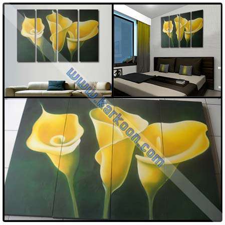 Wall painting ideas for the living room and bedroom-8