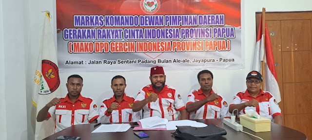 Gercin Indonesia Nilai Pemprov Papua Dalam Kondisi Memprihatinkan