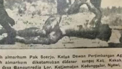 Kisah Pilu Gubernur Suryo, Diseret Pakai Kuda 10 KM hingga Tewas Dipersekusi PKI Setelah Pamit ke Soekarno