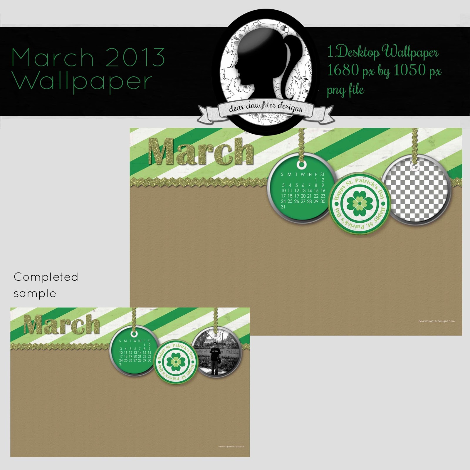 Our March Wallpaper features a stylish March 2013 calendar, some fun ...