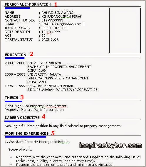 Contoh Resume Lengkap