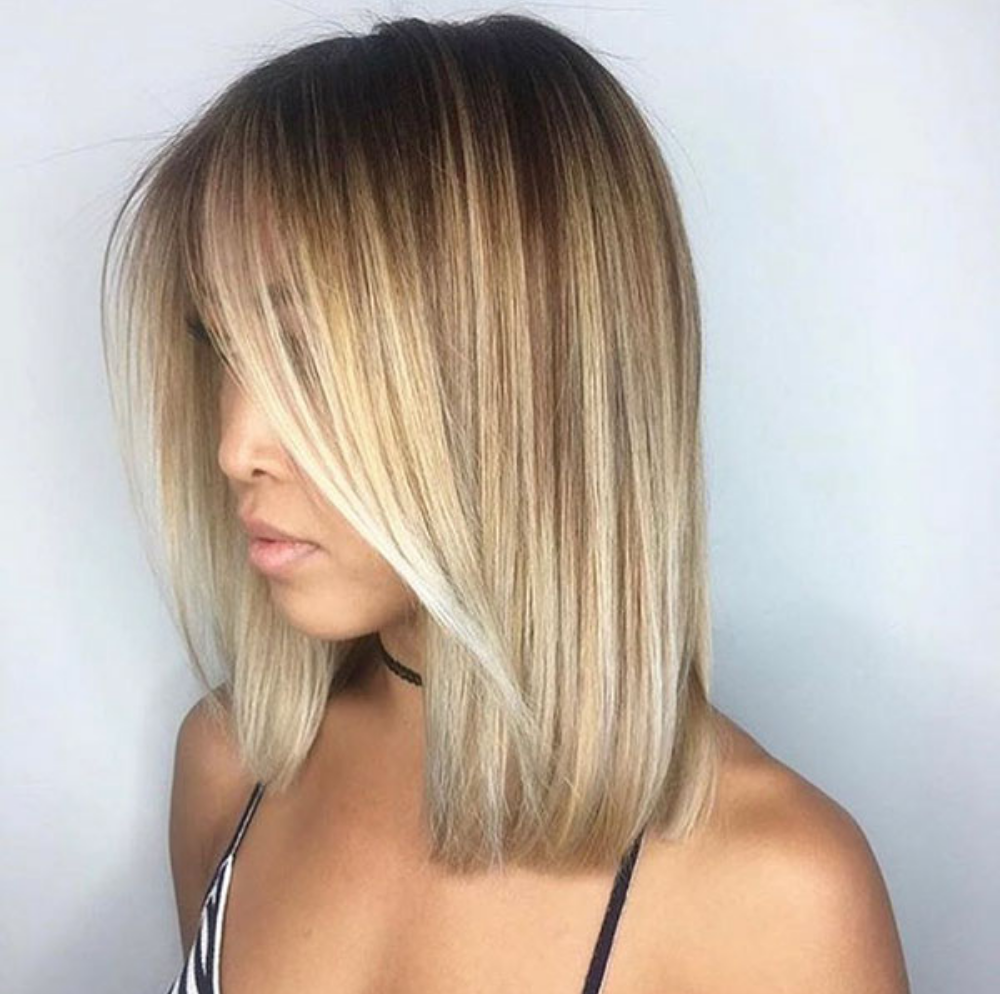 ombre short hairstyles