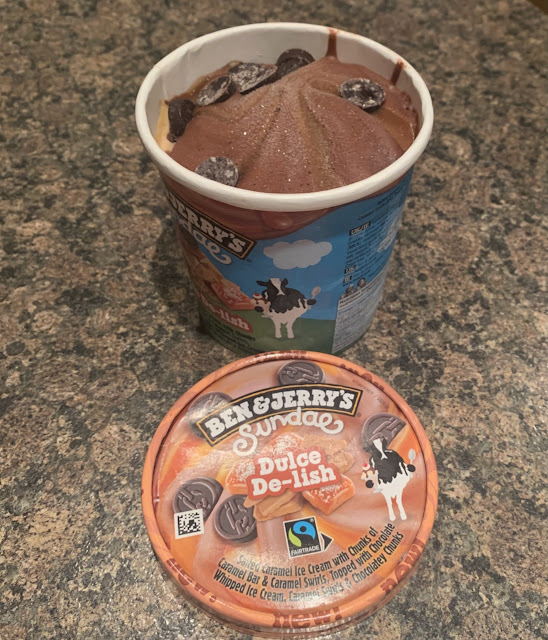 Ben & Jerry’s Sundae: Dulce De-lish Ice Cream