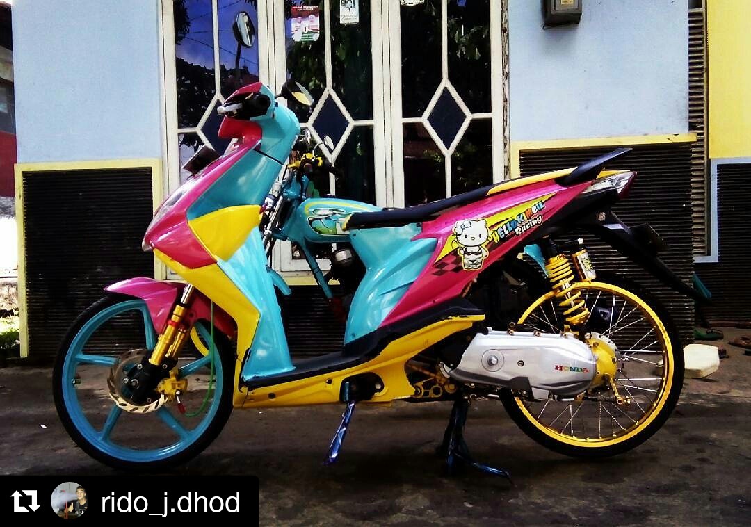 CONTOH MODIFIKASI MOTOR HONDA BEAT THAILOOKERS Blogs