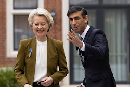 Ursula von der Leyen Puji Perjanjian Protokol Irlandia Utara