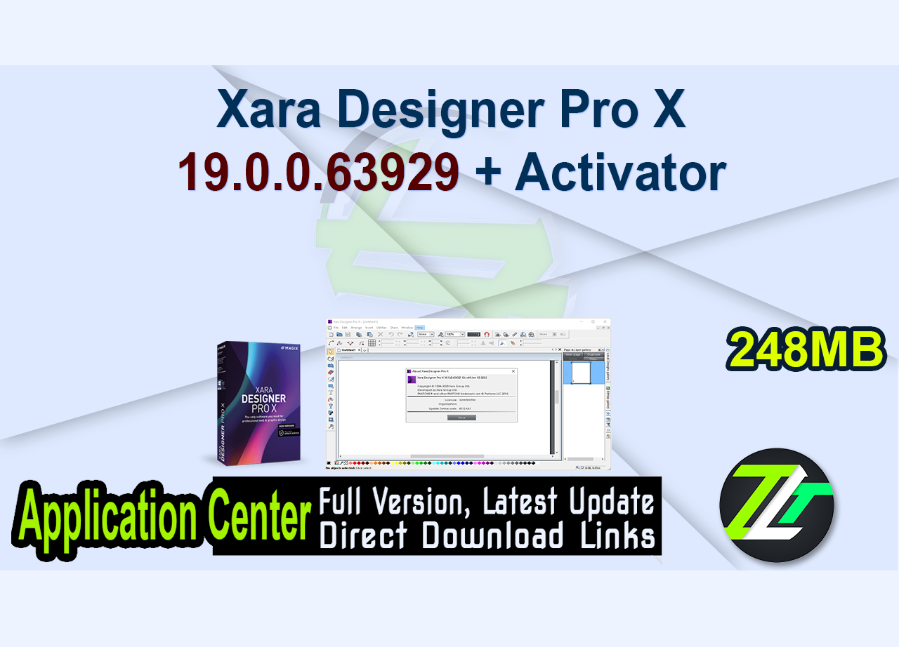 Xara Designer Pro X 19.0.0.63929 + Activator