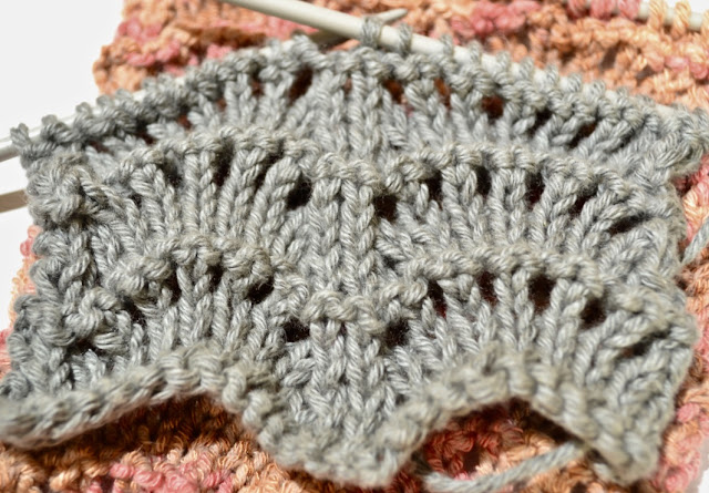 Scallop Lace Knit Stitch