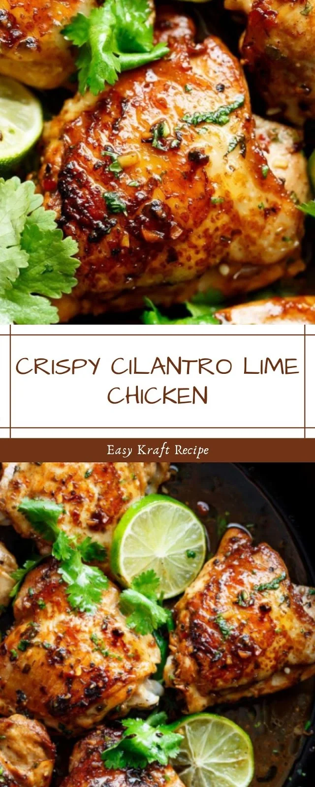 CRISPY CILANTRO LIME CHICKEN