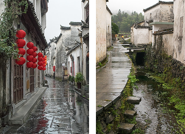 Deux ruelles à Xidi