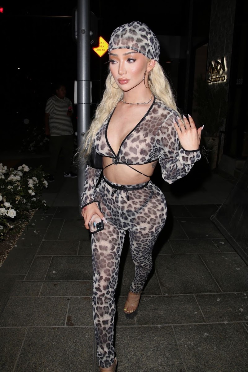 Nikita Dragun Spotted While Leaving  Avra in Beverly Hills 18 Jun- 2020