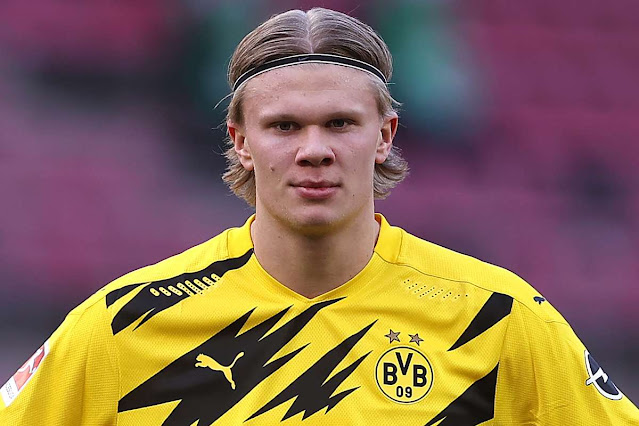 Dortmund striker Erling Haaland