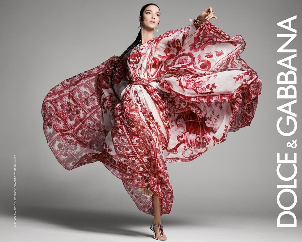 Dolce & Gabbana Maiolica Fall 2023 Campaign Collection.