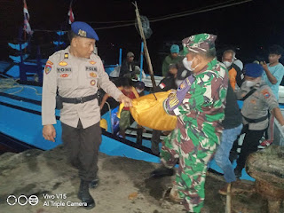 Satpolairud Polres Malang Evakuasi Jenazah ABK di Perairan Sendangbiru