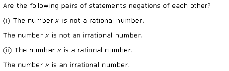 Solutions Class 11 Maths Chapter-14 (Mathematical Reasoning)