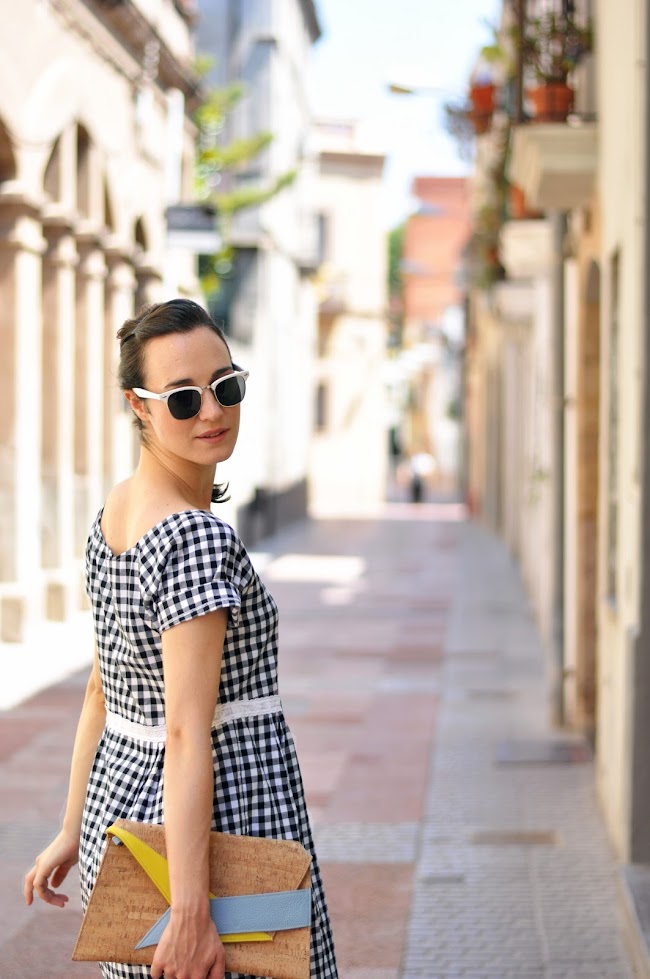 gingham dress