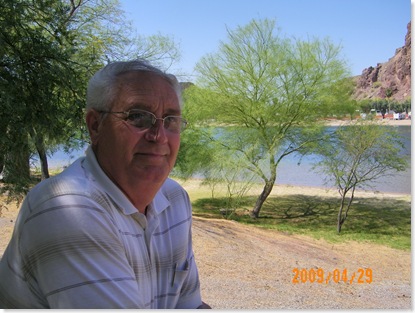 from Parker Dam Road on the Arizona side of the Colorado River - Buckskin Mountain SP