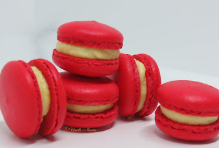 Macaron ganache citron