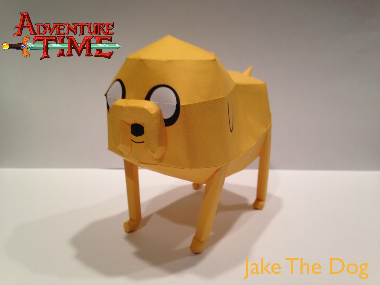 Jake the Dog Paper Model