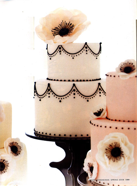 wedding cake designs with navy blue