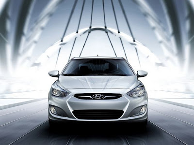 hyundai 2012 accent front view