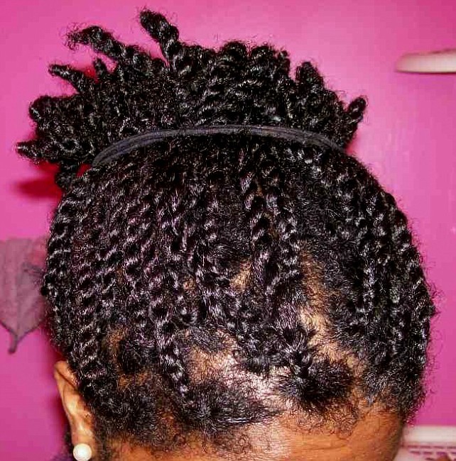 kinky twist hairstyles. looks like kinky twists.