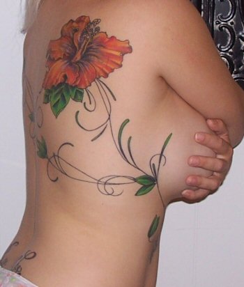 Flower Tattoos For Girls Flowers are thought an
