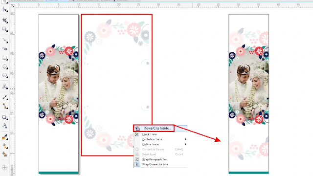 Cara membuat Spanduk Pernikahan CorelDraw