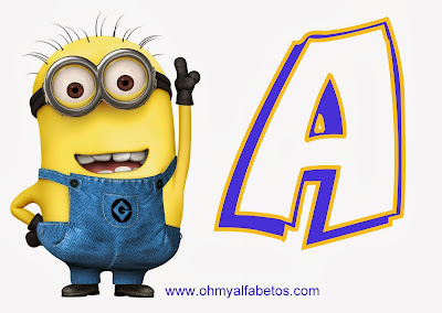 Alfabeto de los Minions.