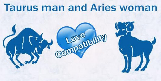 TAURUS MAN AND ARIES WOMAN LOVE COMPATIBILITY