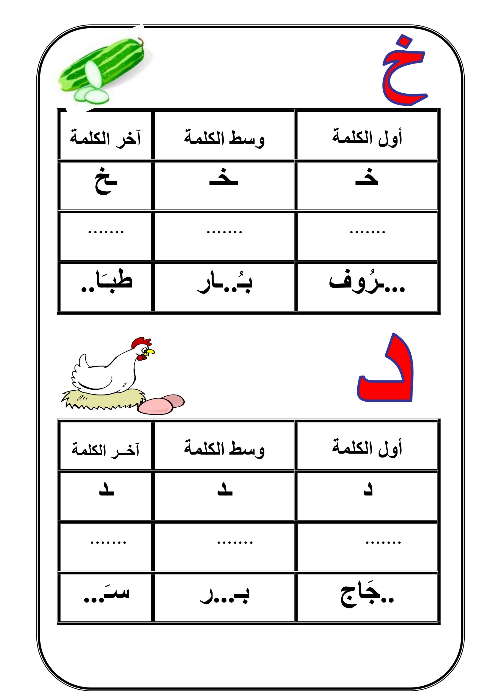 ملزمة تدريبات كتابة الحروف الهجائية بأشكالها وأوضاعها المختلفة pdf تحميل مباشر
