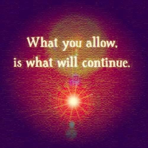 The I Mpossible Project Blog What You Allow Is What Will Continue