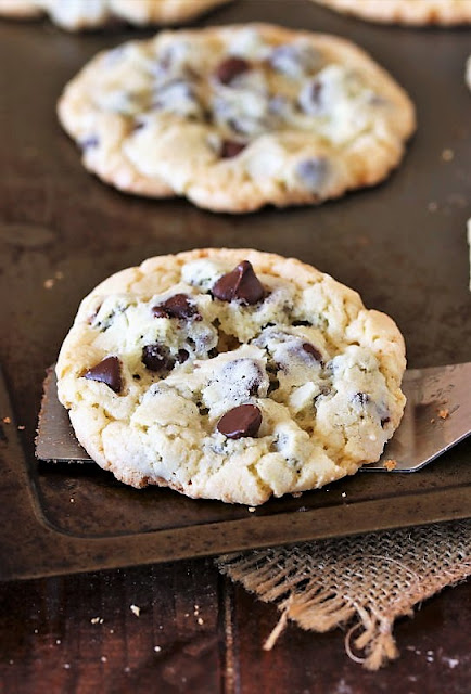 Chocolate Chip Cookies Made with Cake Mix Image