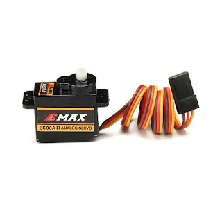 Emax ES08A II Mini Plastic Gear Analog Servo 1.8kg/sec for RC Models hown - store