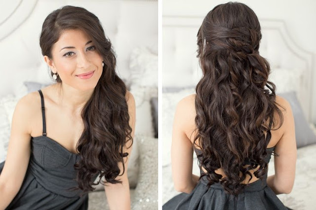 Long Prom Straight Hairstyles 2015-16 for Women on Valentines Day