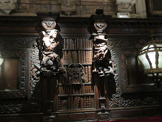 Paneling in Scuola Grande di San Rocco, Venice.