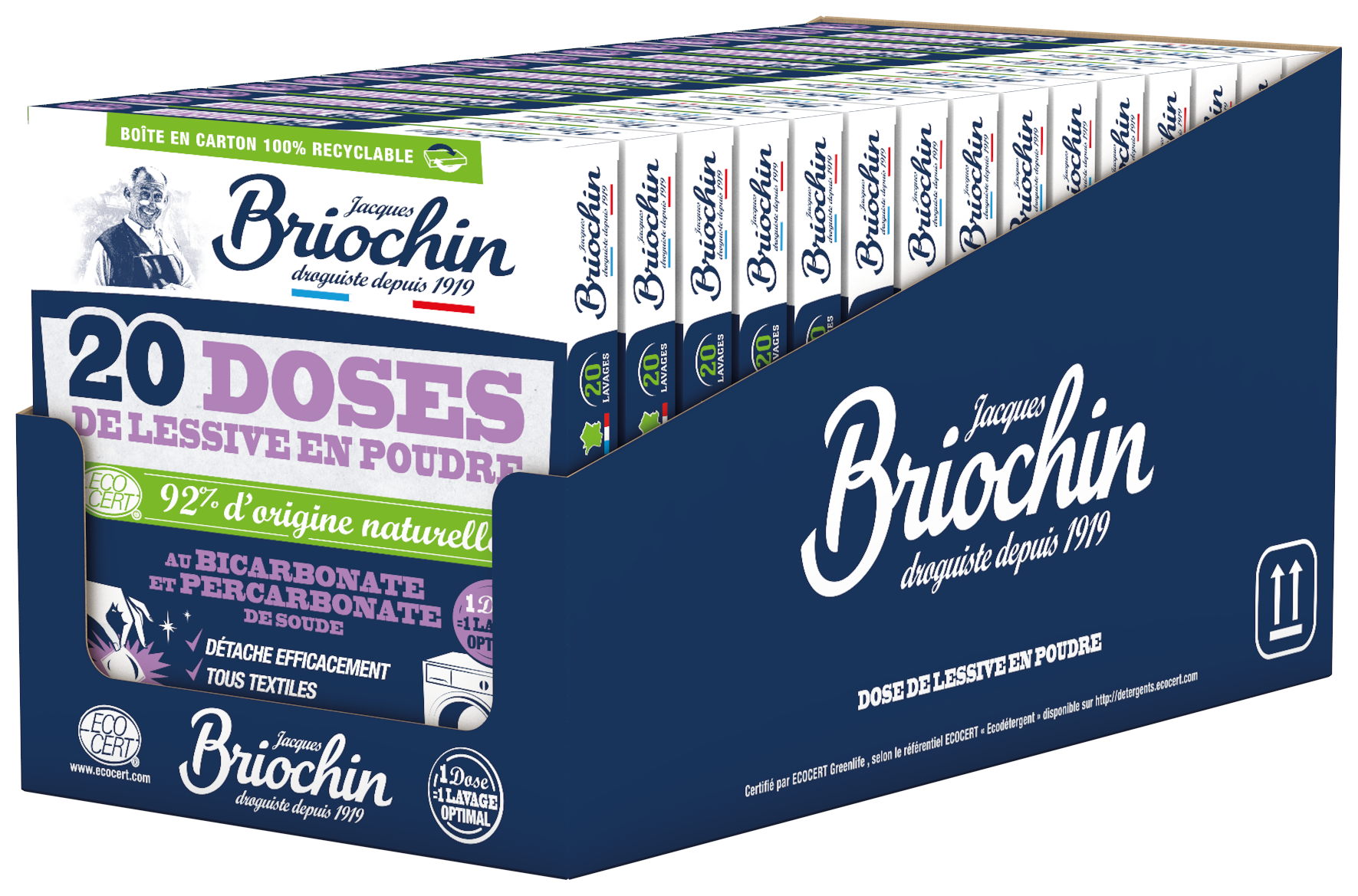 Briochin lance une gamme de doses en poudre spéciale lessive - DAME  SKARLETTE