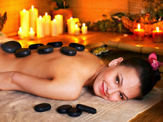 Hot Rocks Lymphatic Massage