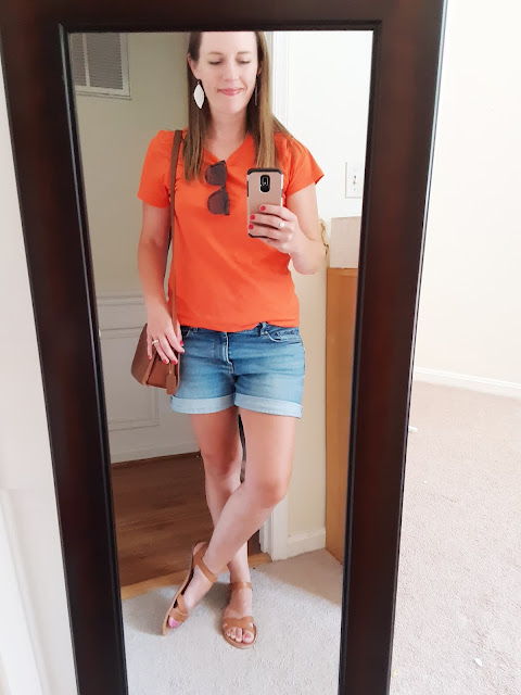 Bright Orange | Hashing Out My Mom Style