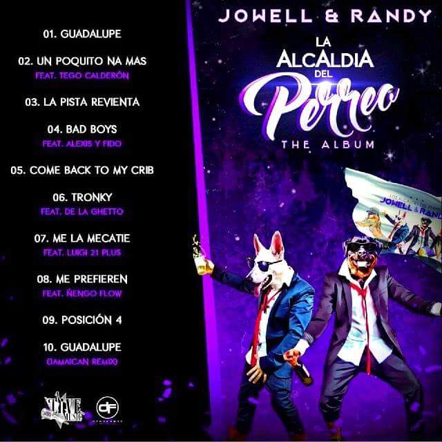 Jowell & Randy – La Alcaldía Del Perreo (Cd Completo 2016)