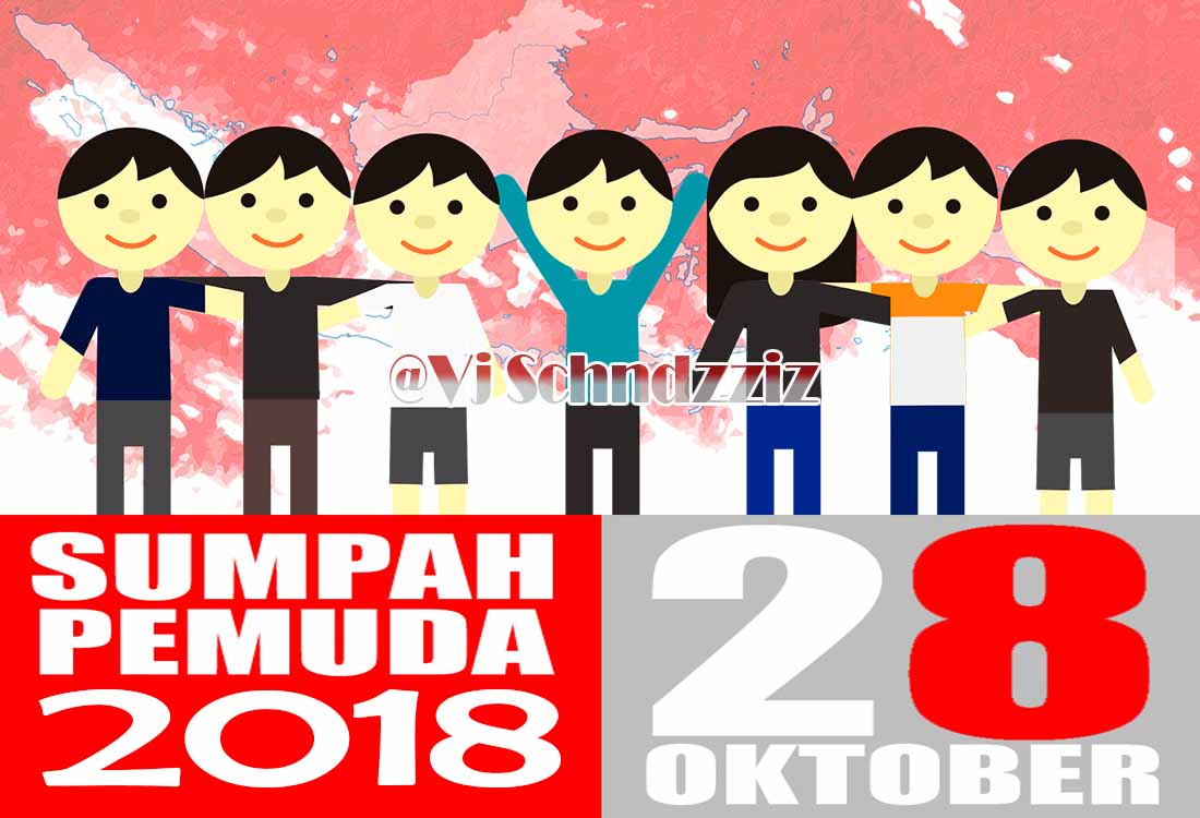 Gambar DP BBM Meme Lucu Sumpah Pemuda 28 Oktober 2017